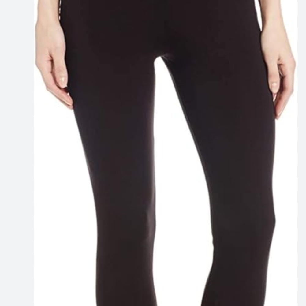 Karen Kane Classic Black Women's Leggings Suede Size Xl Size Plus
